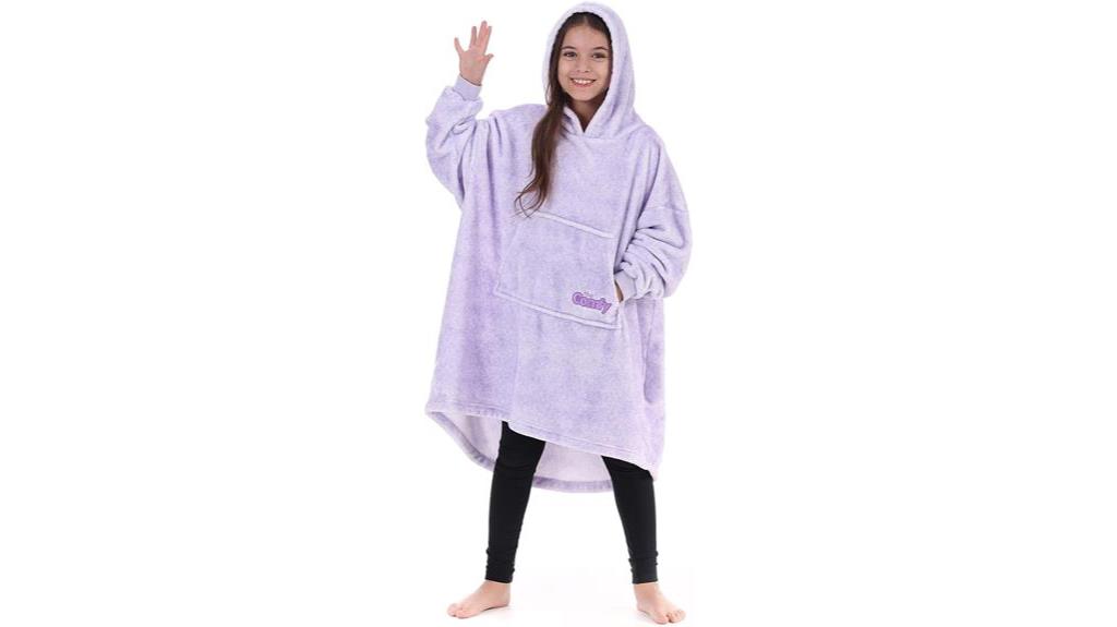 cozy blanket wearable for kids