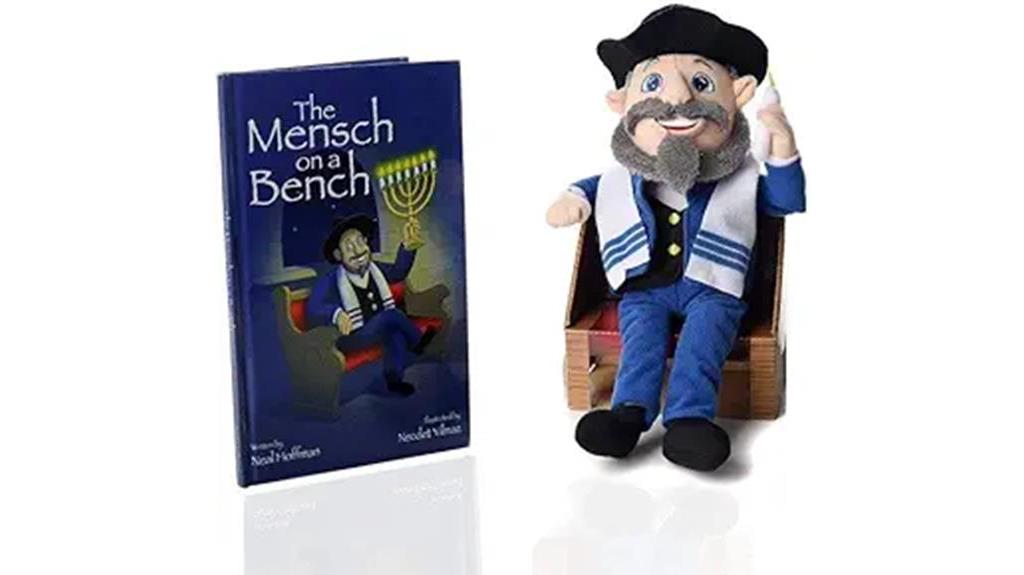 hanukkah tradition with a mensch