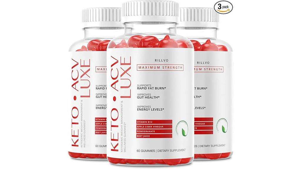 keto luxe acv gummies effective review