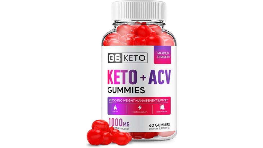 positive review of g6 keto acv gummies